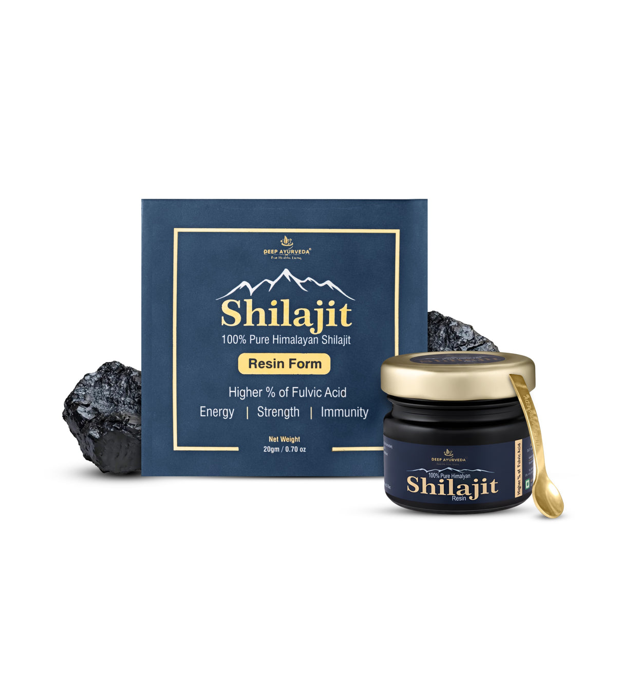 Pure Himalayan Shilajit Resin 20 gm